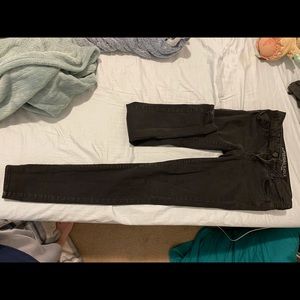 AE Super Stretch black Jeggings